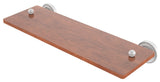 Dottingham 16" Solid Wood Shelf, Matte White