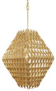 Varaluz-342F08FG-Eight Light Pendant French Gold