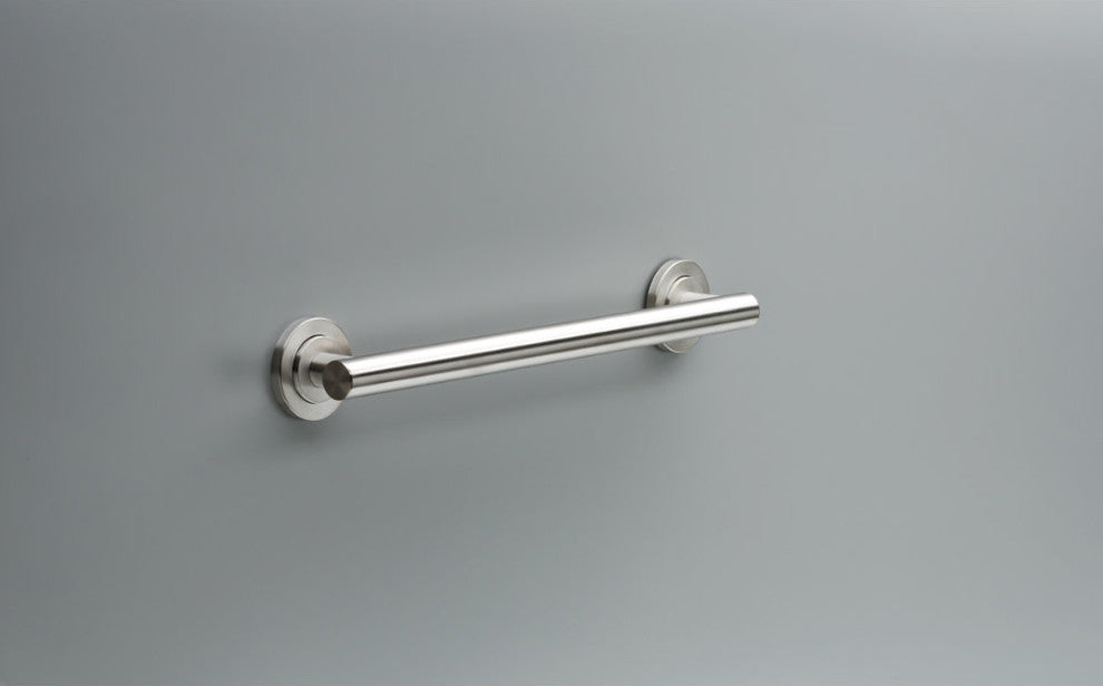 Franklin Brass VOI5918 Voisin 18"W Grab Bar - Bright Stainless Steel