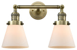 Innovations Lighting 208-Ab-G61-Led 2 Light Dimmable Led Bathroom Fixture