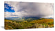 Stormy Sky with Clouds Panorama, Landscape Canvas Art Print, 40x20