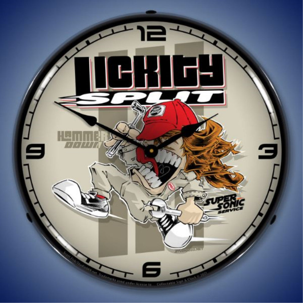 SF21011182 Lickity Split Clock