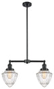Innovations 209-OB-G664-7-LED 2 Light Island Light, Oil Rubbed Bronze