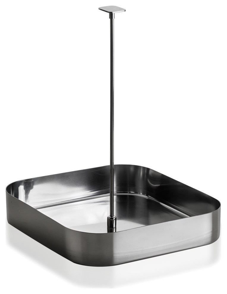 Stile By Pininarina Condiment Caddy 5.90"W x 5.59"D Mirror