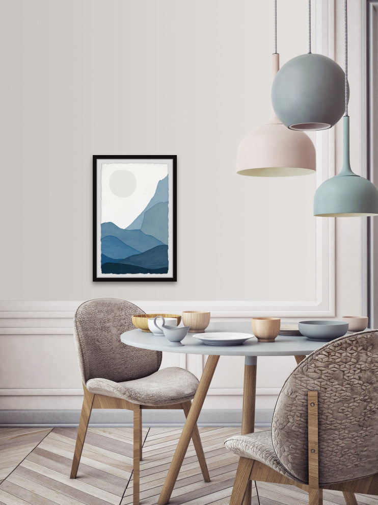 "Khyber Pass" Framed Painting Print, 24x36