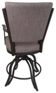 Montana Swivel Tilt Metal 30" Bar Stool or Counter 26" on A Base, Basin Beige - Coffee, 26"