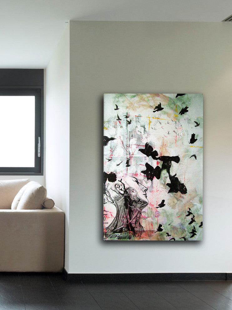 "The Dreamer" Painting Print on Canvas by Tracy Silva Barbosa