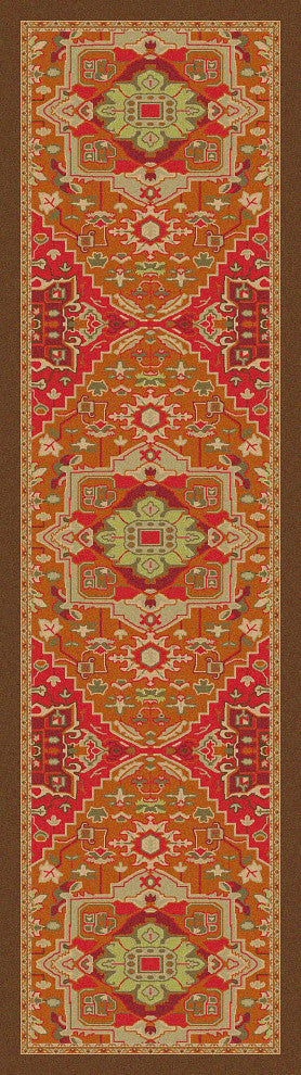 Persia, Orange, 2'x8'
