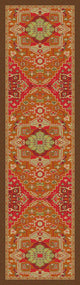 Persia, Orange, 2'x8'