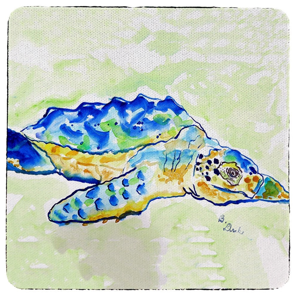 Loggerhead Turtle Coaster - 3 Sets of 4 (12 Total)