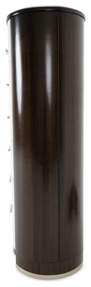 Paris Chic 6-Drawer Chest - Espresso