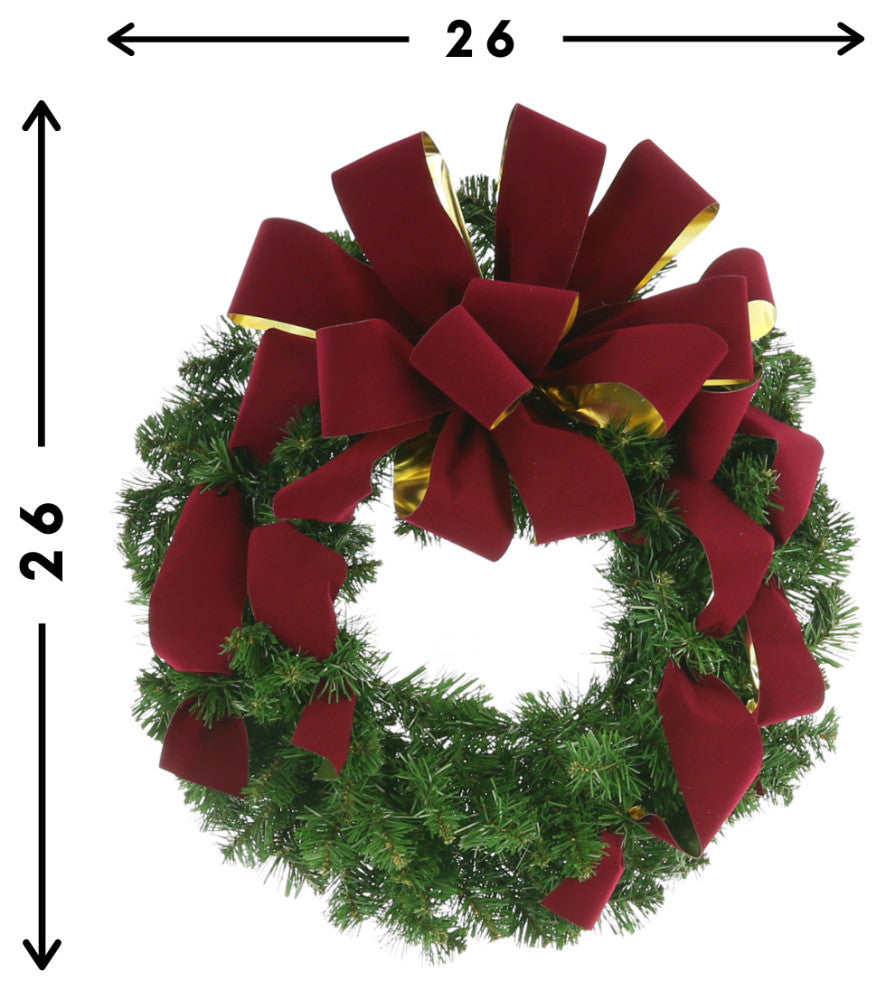 26" Holiday Wreath