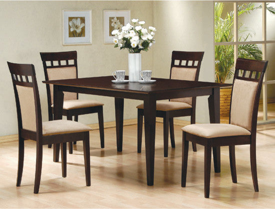 Coaster Rich Cappuccino Table