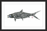 "Milk Fish" Framed Painting Print, 18"x12"