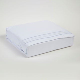 Linum Home Textiles 1800 TC Brushed Microfiber Sheet Set with 4 Line Embroidery