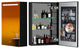 30" Aluminum Surface Mount 2-door Medicine Cabinet with Mirror and LED Lighted