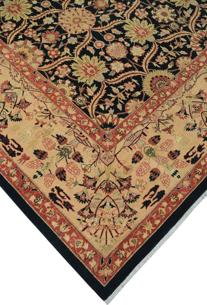 Pak-Persian Zelda Black Rug 10''0"x13''7"