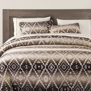 Chalet Aztec Comforter Set, 3 Piece, Super King