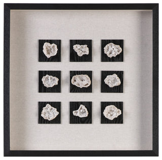 Uttermost Geode Linen Shadow Box