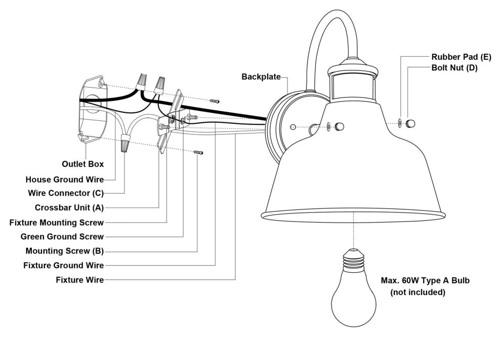 Vaxcel Lighting T0647 Cody 12" Tall Wall Sconce - Dark Bronze / Light Gold