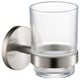 Blossom Toothbrush Holder, Brushed Nickel