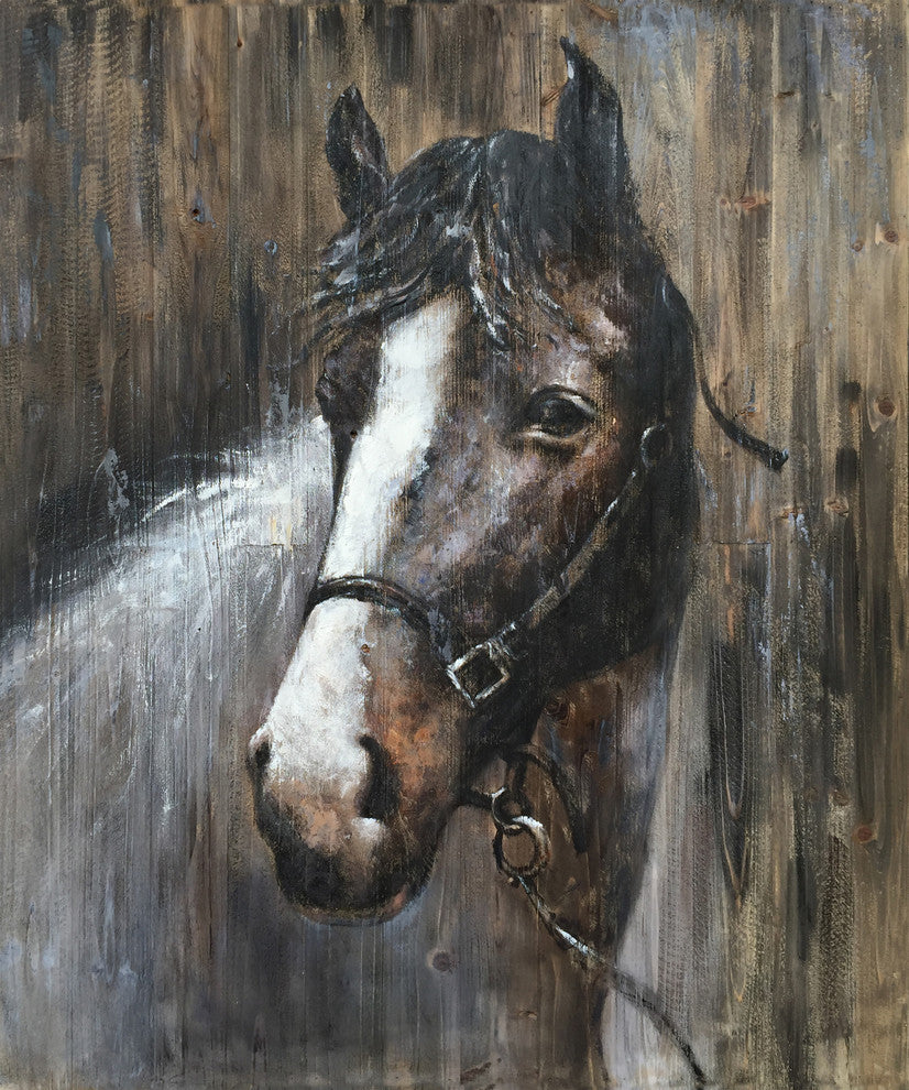 Wall Decor Painting Texas Horse III