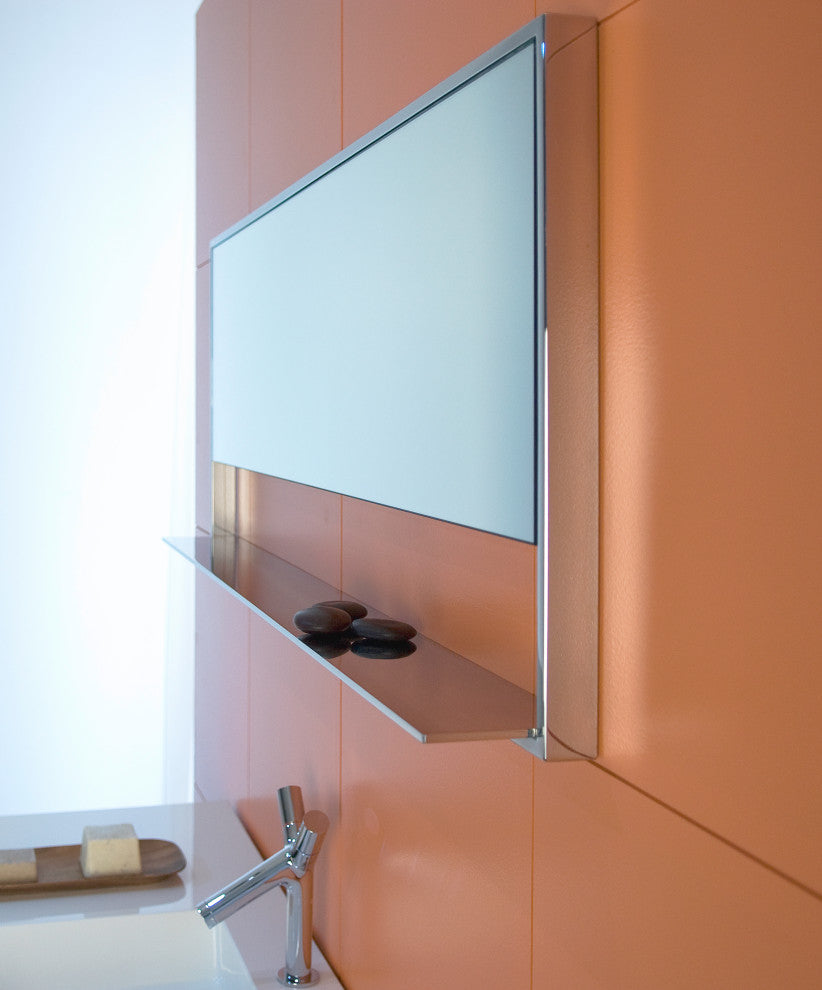 C Collection Mirror 58", Brushed