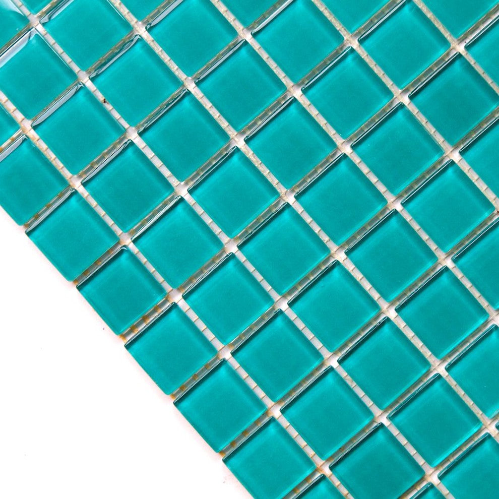 Pool Tile Lagoon Blue Green Glass Mosaic