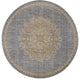 KAS Ria 6825 Slate Gray Elegance Area Rug, 9' Round