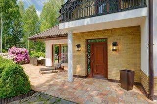 Z-Lite 596S Nuri 14" Tall Outdoor Wall Sconce - Black