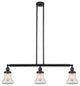 Innovations Lighting 213-Bk-S-G192-Led 3 Light Dimmable Led Island Light