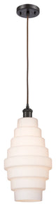 Innovations 516-1P-OB-G671-8 1-Light Mini Pendant, Oil Rubbed Bronze