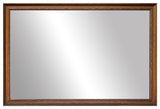 Crenshaw Framed Wall Mirror, Bronze, 20"x36"