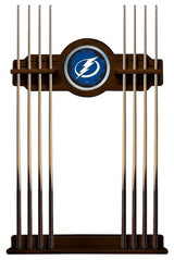 Tampa Bay Lightning Cue Rack, Chardonnay Finish