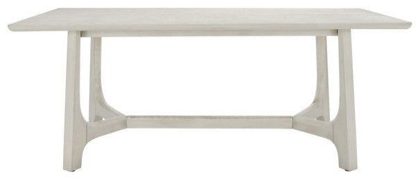 Safavieh Couture Adelee Wood Rectangle Dining Table Whitewashed