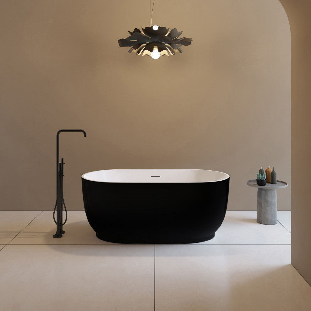 Jorimi Bathtub, 59", Black