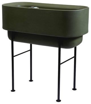 Nest Raised Planter, Olive, 30"