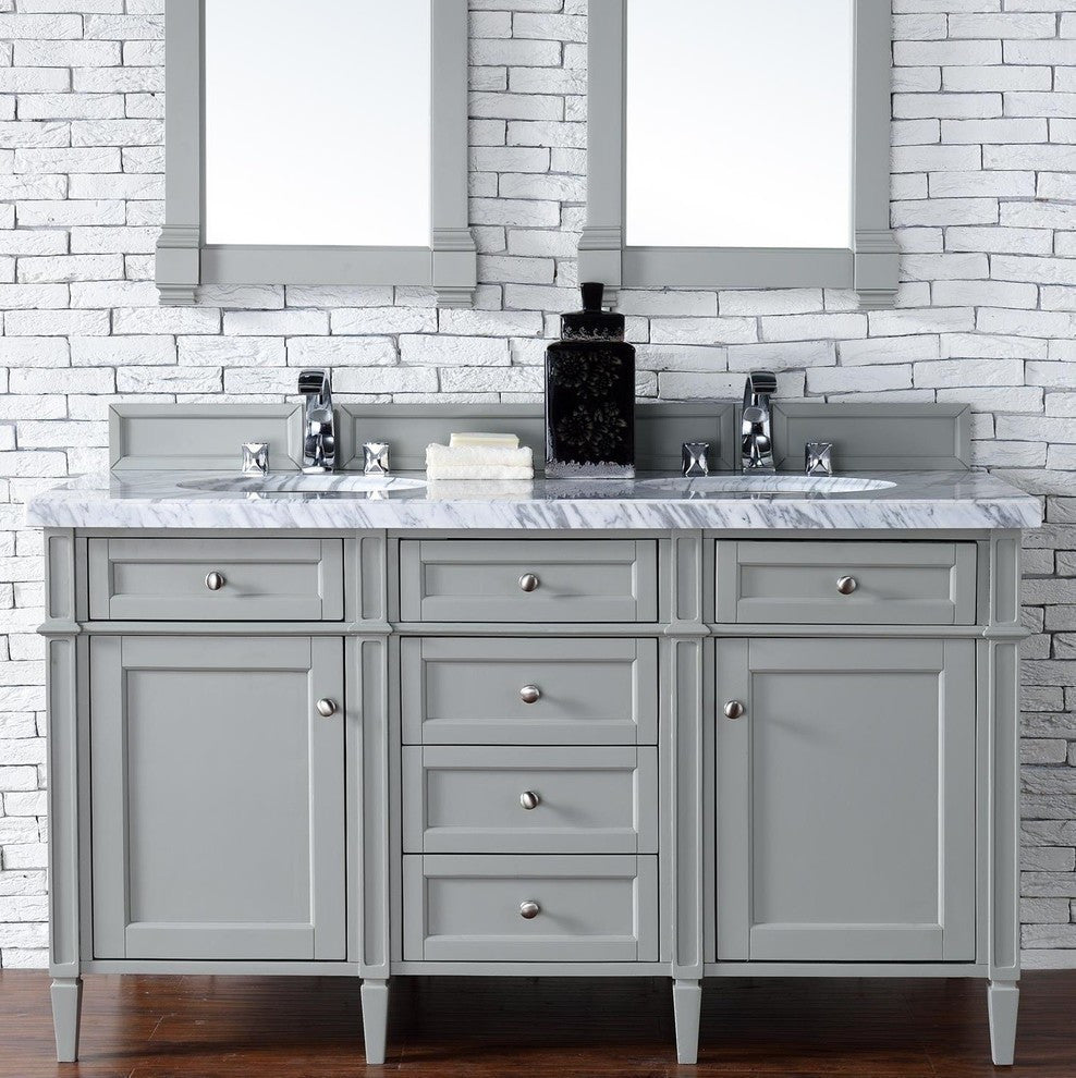 Brittany 60" Urban Gray Double Vanity