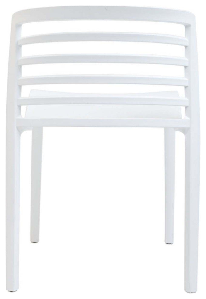 Modway Modway Curvy Dining Chairs, Set of 2, White