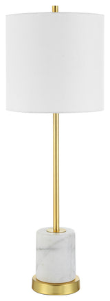 Uttermost Turret Gold Buffet Lamp