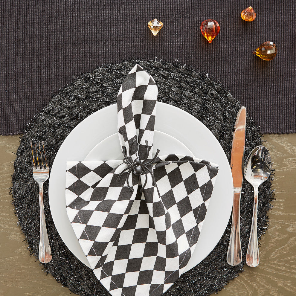 Black Table Runner 13"x72"