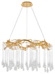 Bethel International CN23C31G 12 Light Chandelier, Gold