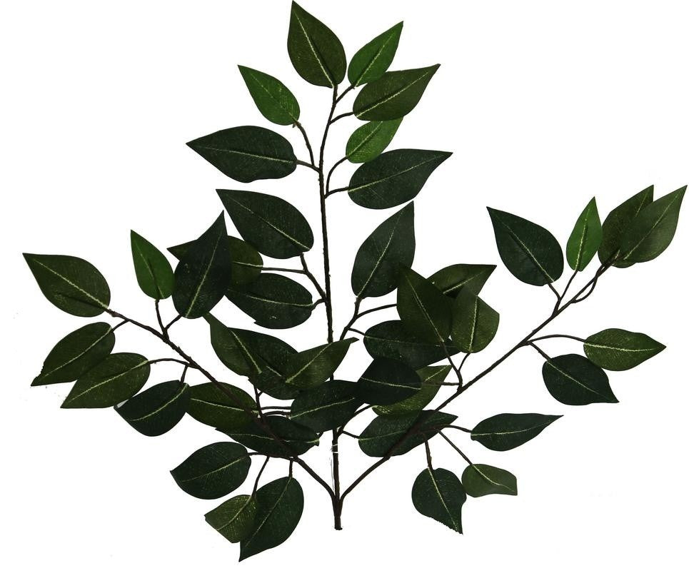 Artificial Deluxe Ficuse Spray 3-Stem With 42 Leaves