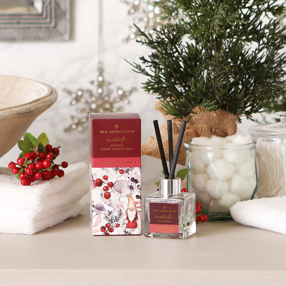 Petite Reed Diffuser - Gingerbread & Tangerine