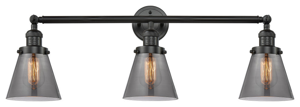 Innovations Lighting 205-Bk-S-G63 3 Light Bathroom Fixture