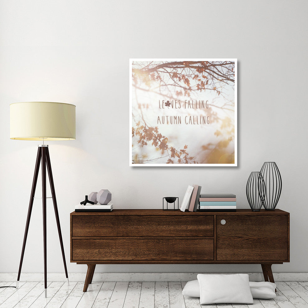 "Autumn Calling I" Digital Paper Print by Laura Marshall, 42"x42"