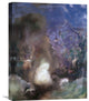 "Roger and Angelica" Stretched Canvas Giclee by Odilon Redon, 17"x22"