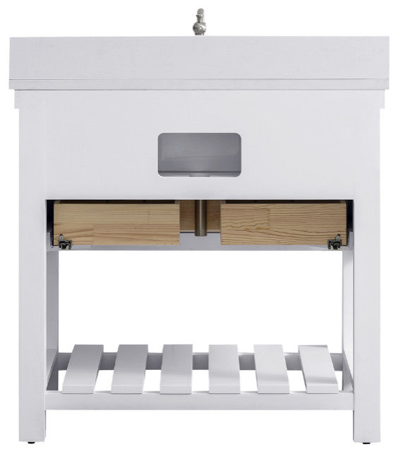 Wesley 36" Bathroom Vanity, White