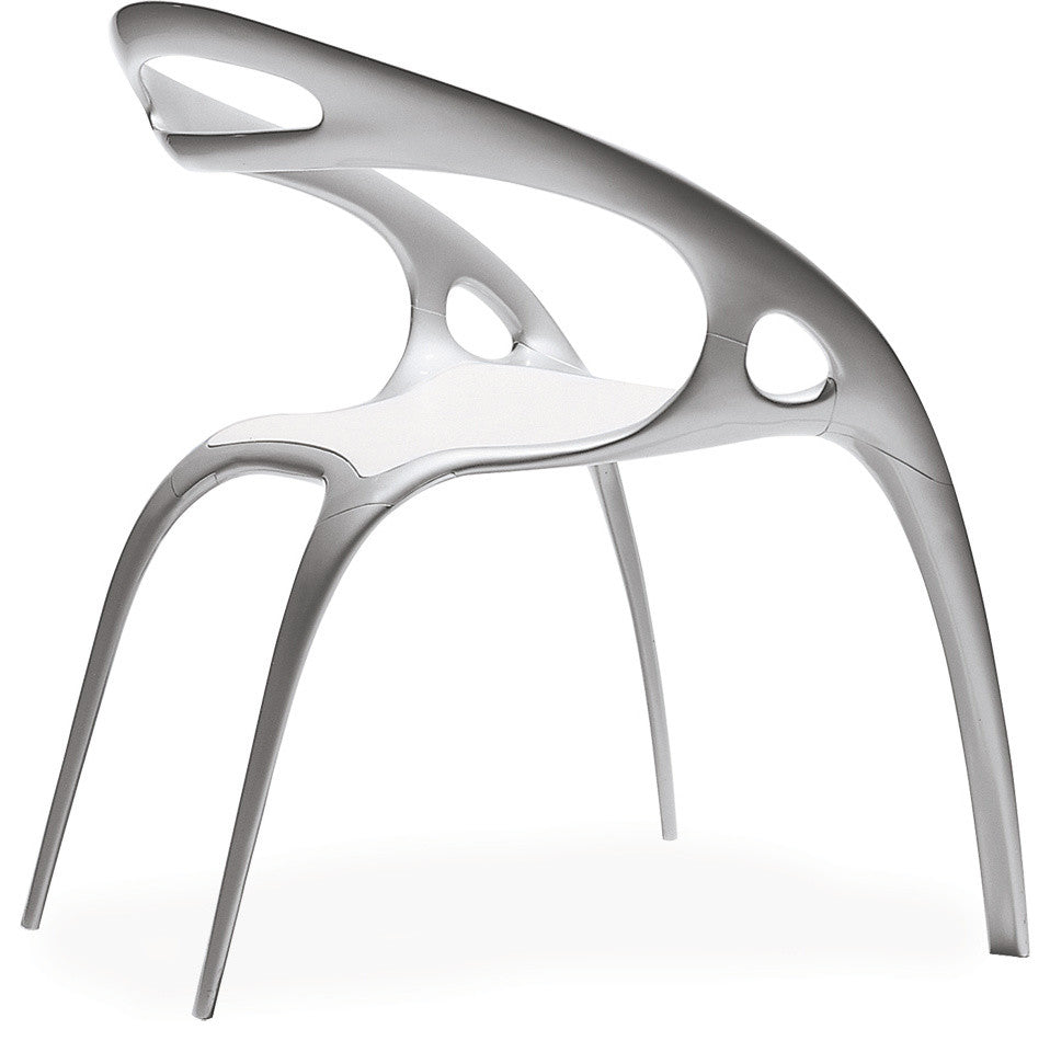 Ross Lovegrove Modern Go Chair, Bernhardt Design, White