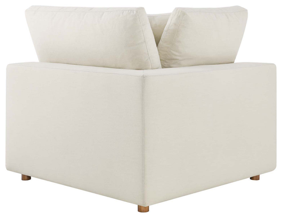Modular Deep Sofa, Beige, Fabric, Modern, Lounge Cafe Hotel Lobby Hospitality